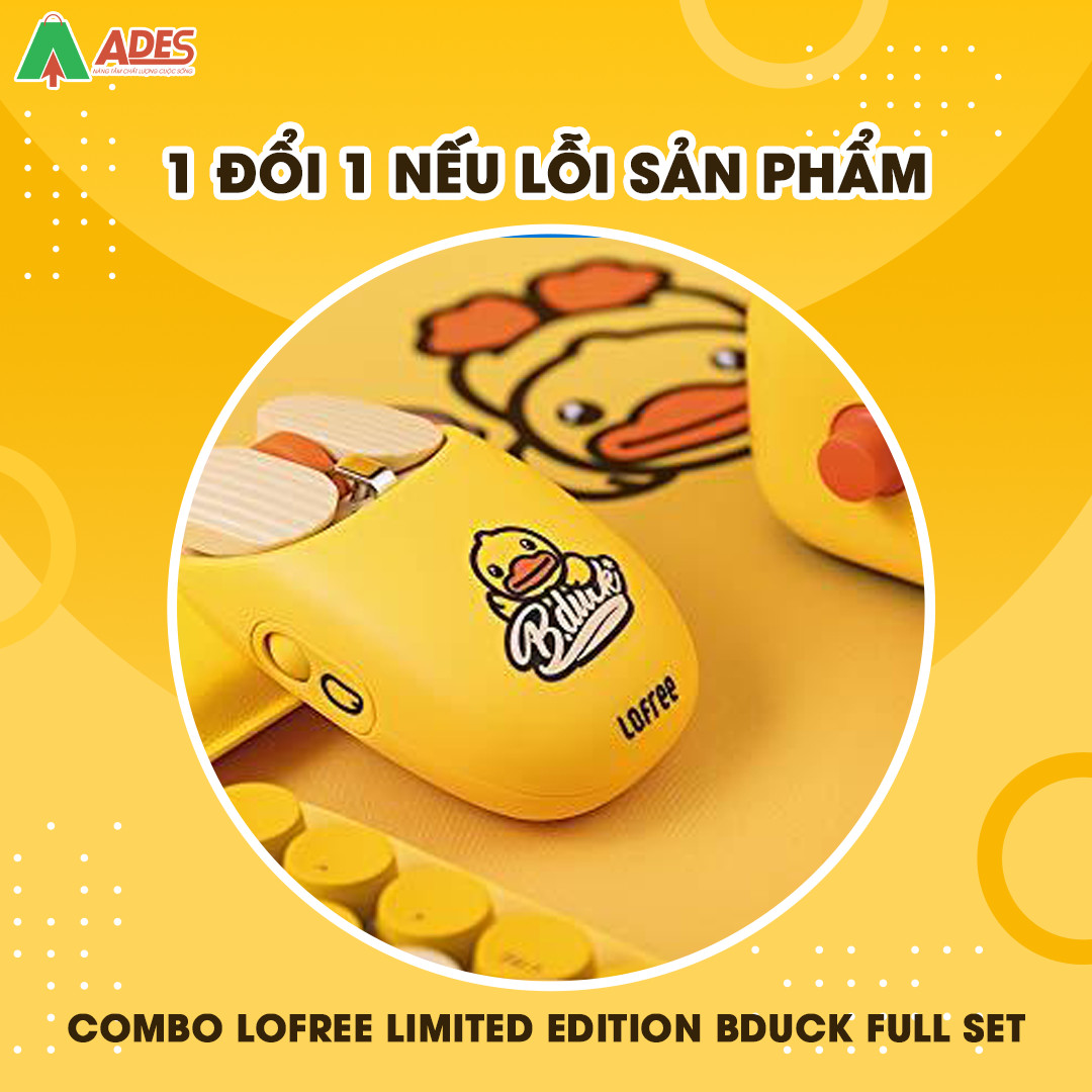 Combo Lofree Limited Edition Bduck Full Set moi 2021